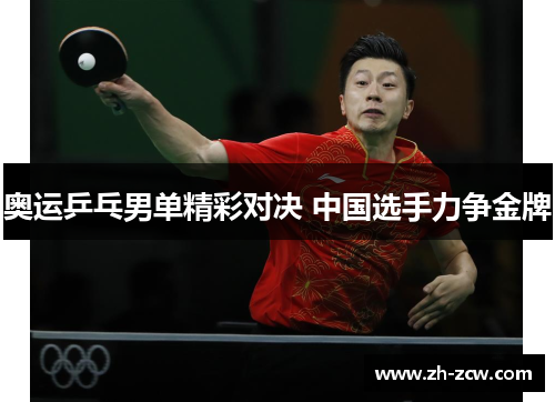 奥运乒乓男单精彩对决 中国选手力争金牌 奥运乒乓男单精彩对决 中国选手力争金牌